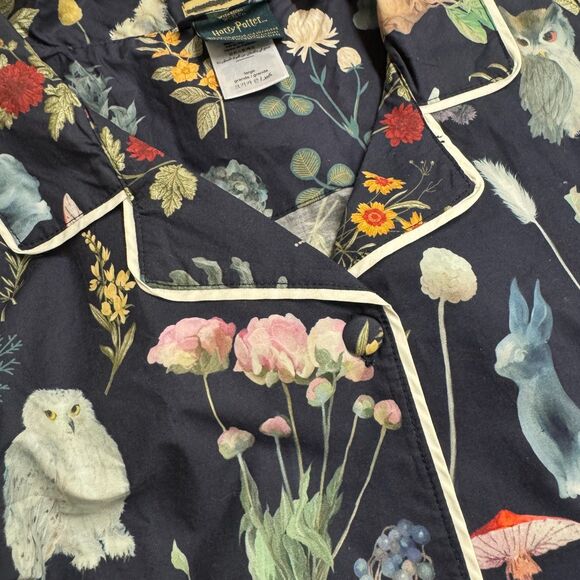 Pottery Barn Teen Harry Potter™ Herbology Loose Fit Cotton Pajama TOP XL NWOT - Picture 4 of 6